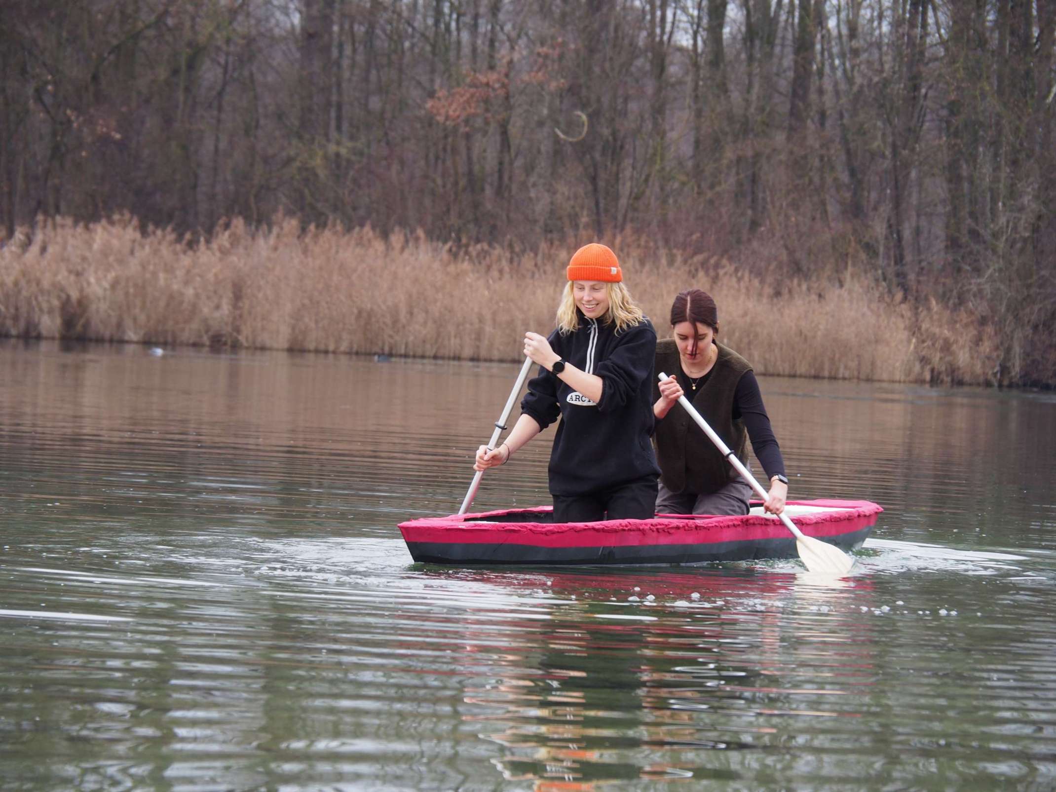 Die #neuTHrAl schwimmt