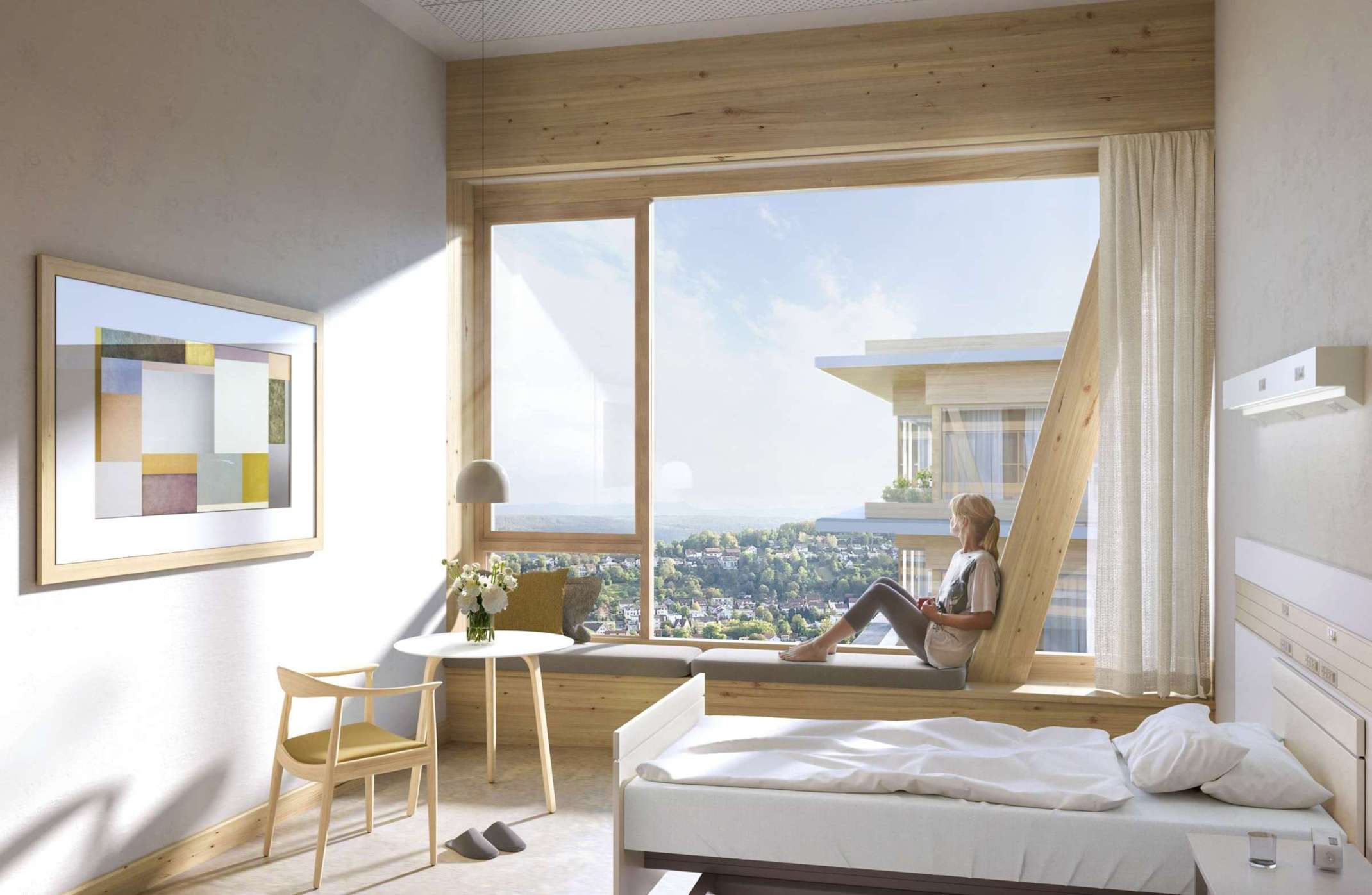 Neue Medizinische Klinik UKT, Tübingen. Foto: © White/ HPP