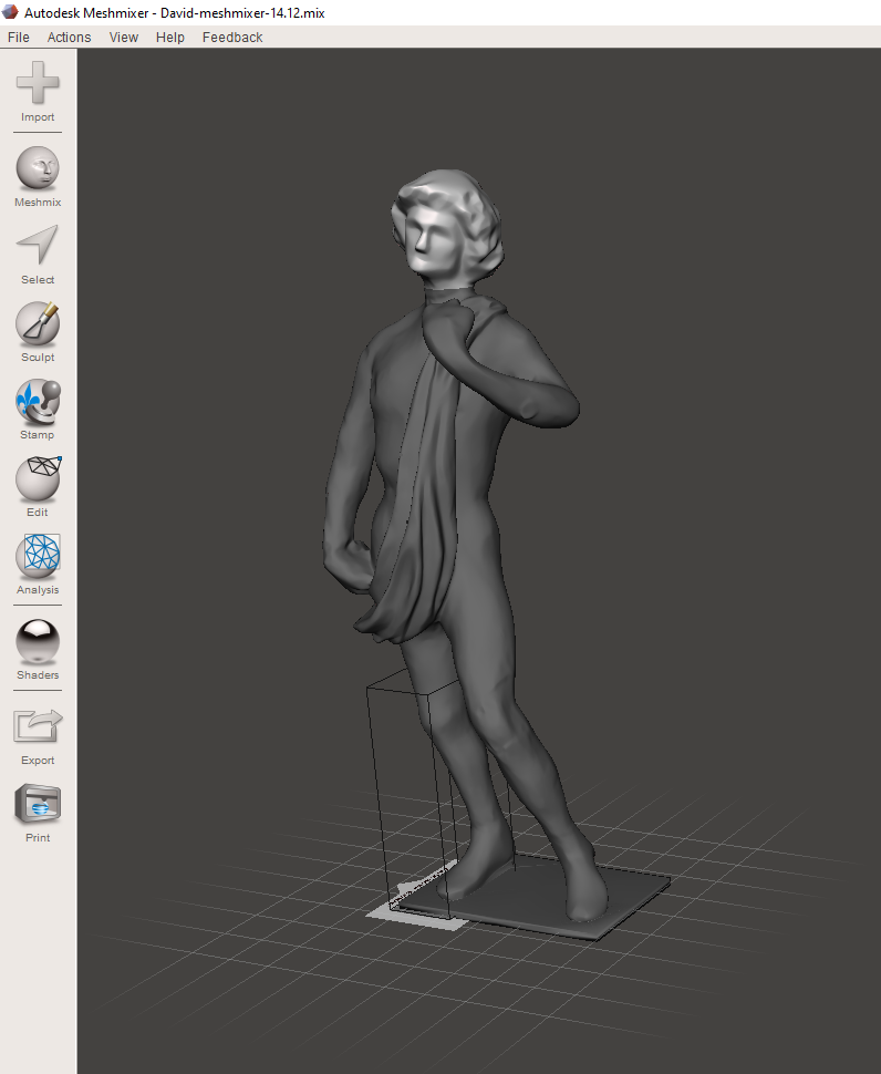 Model Davidstatue