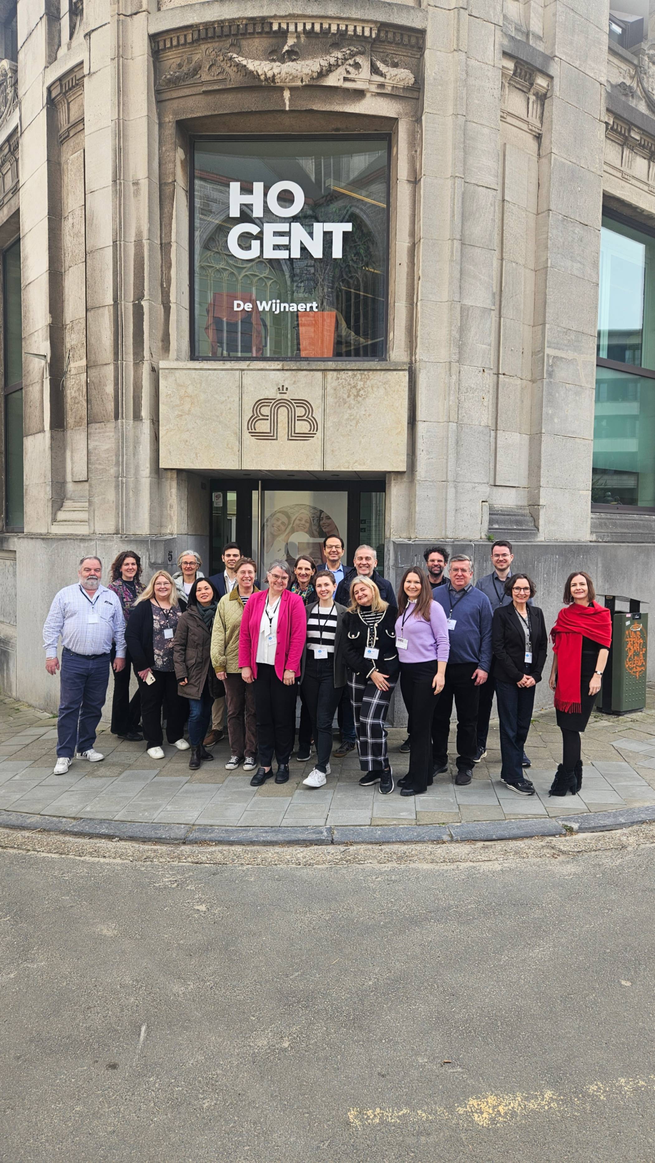 ICP-Mitglieder zu Besuch an der HOGENT