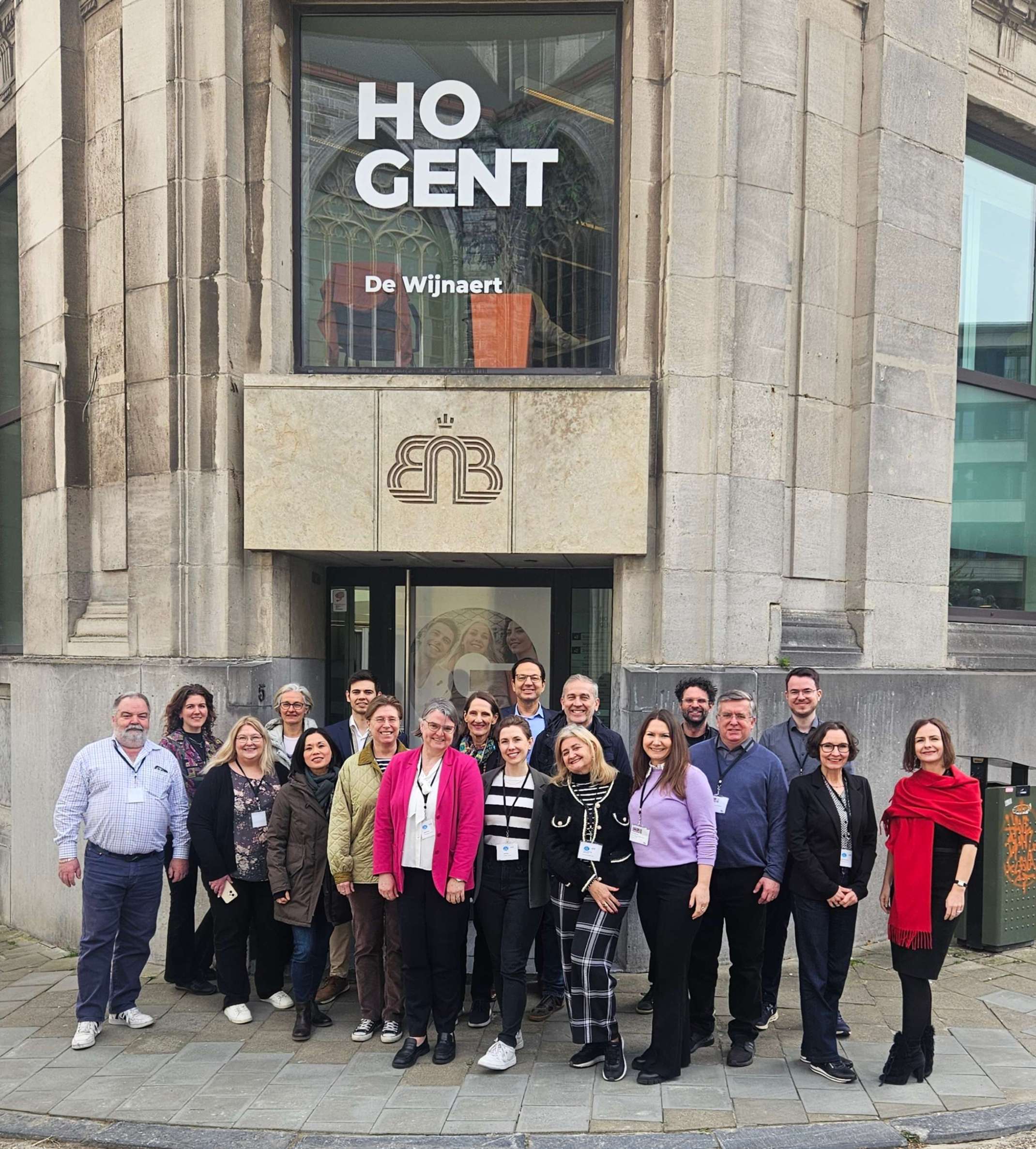 ICP-Mitglieder zu Besuch an der HOGENT
