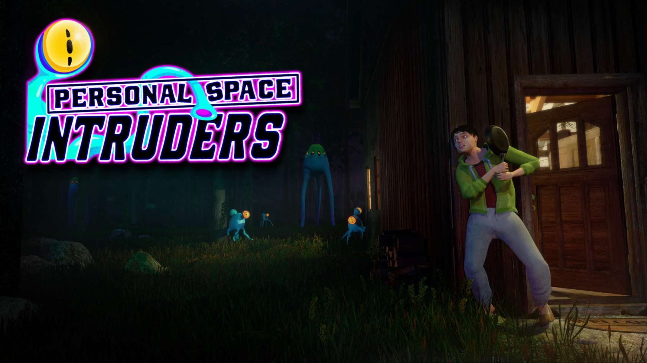 Rendering des Spiels Personal Space Intruders