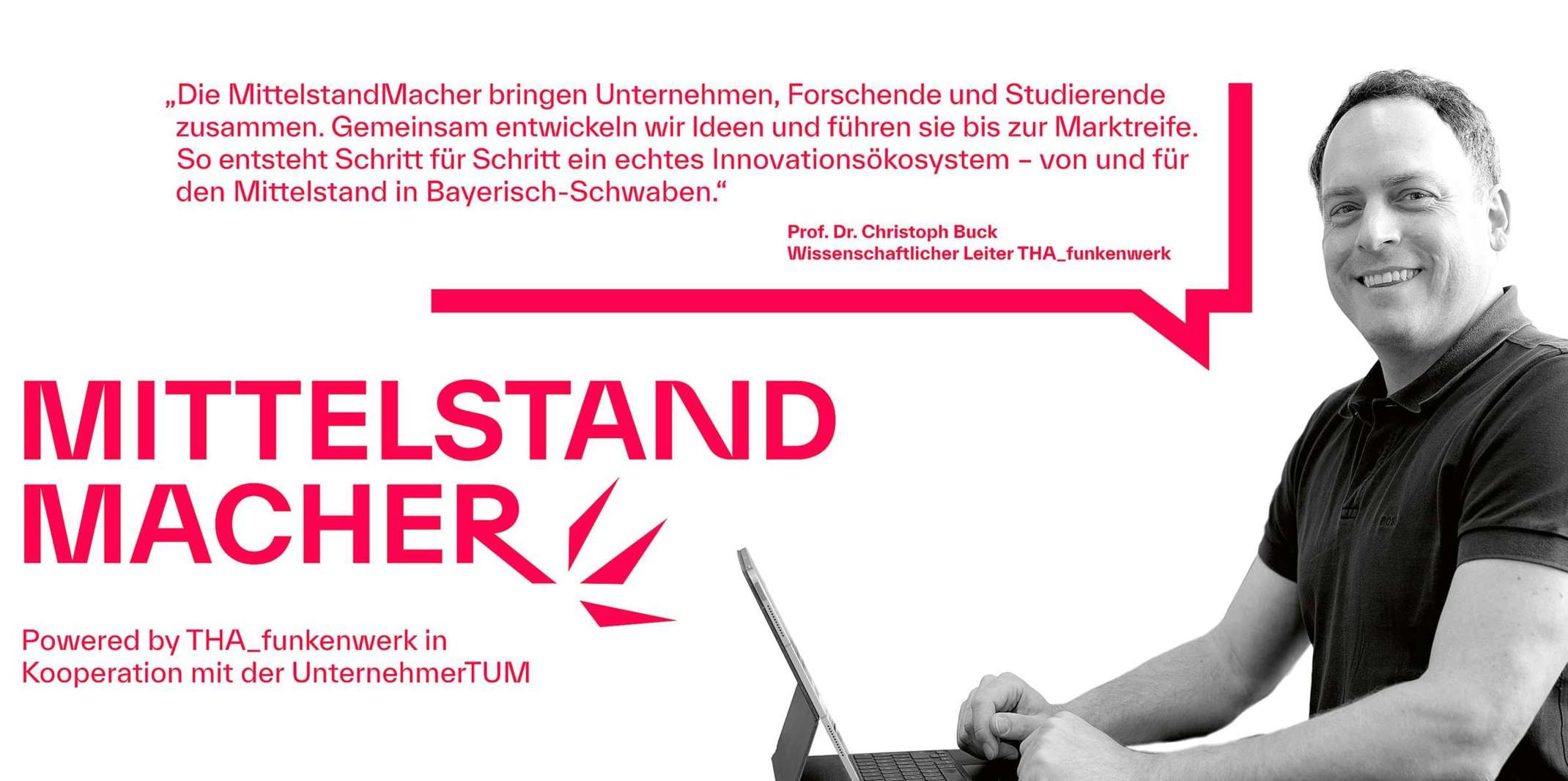 Teaser MittelstandMAcher mit Pro. Dr. Christoph Buck