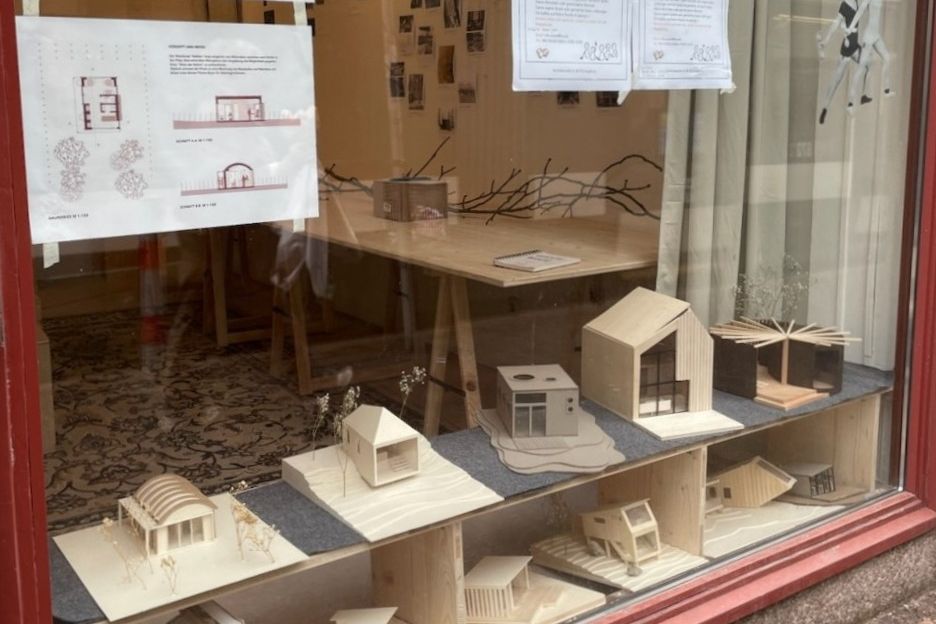 Schaufenster Stube
