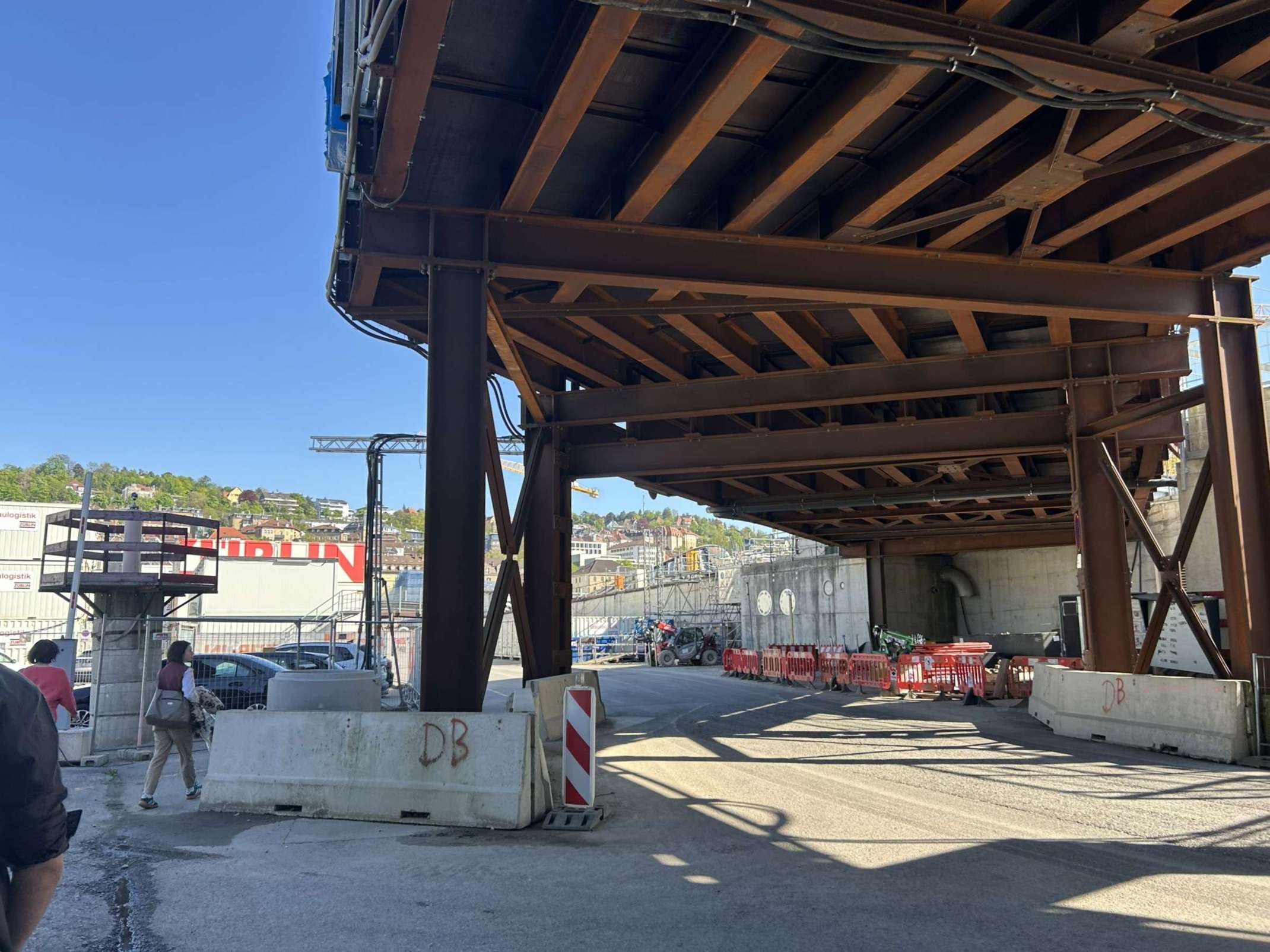 Brücke Baustelle