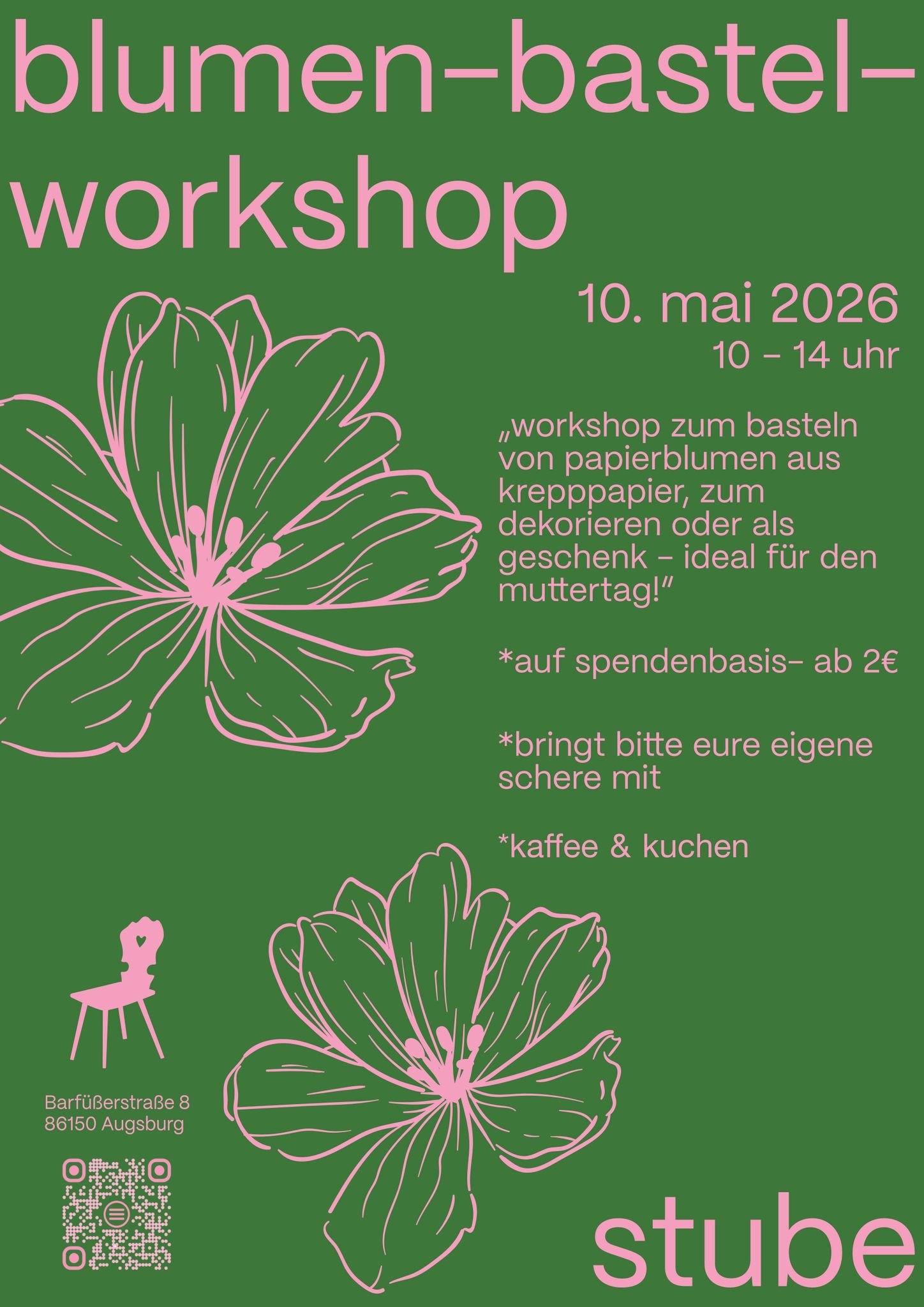 Blumen bastel Workshop Blumen bastel Workshop