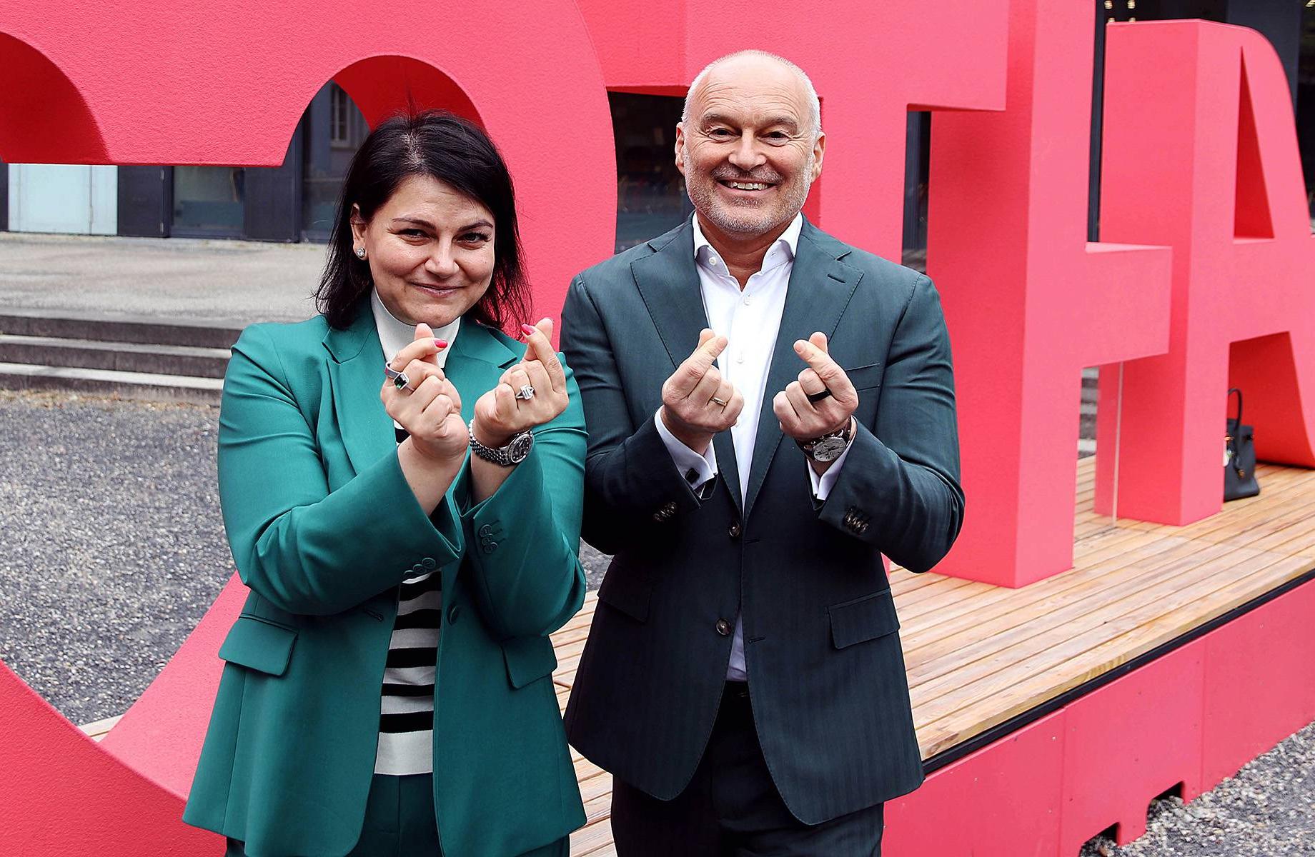 Ramona Meinzer und Gordon Rohrmair