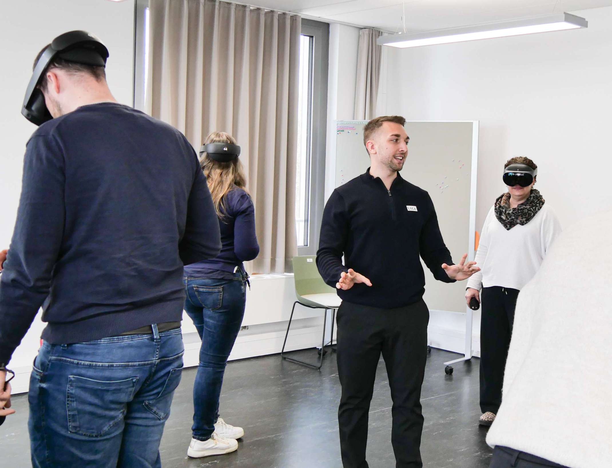 VR Teamworkshop März 2026, Foto: Lars Schöne VR Teamworkshop März 2026, Foto: Lars Schöne