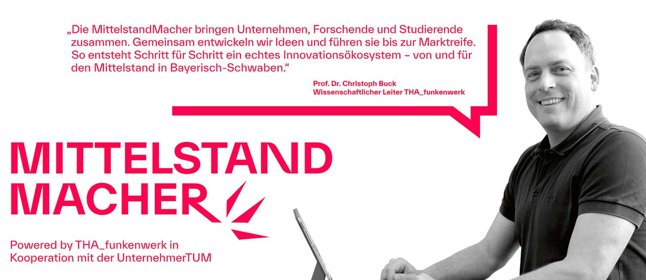 Teaser MittelstandMacher mit Pro. Dr. Christoph Buck