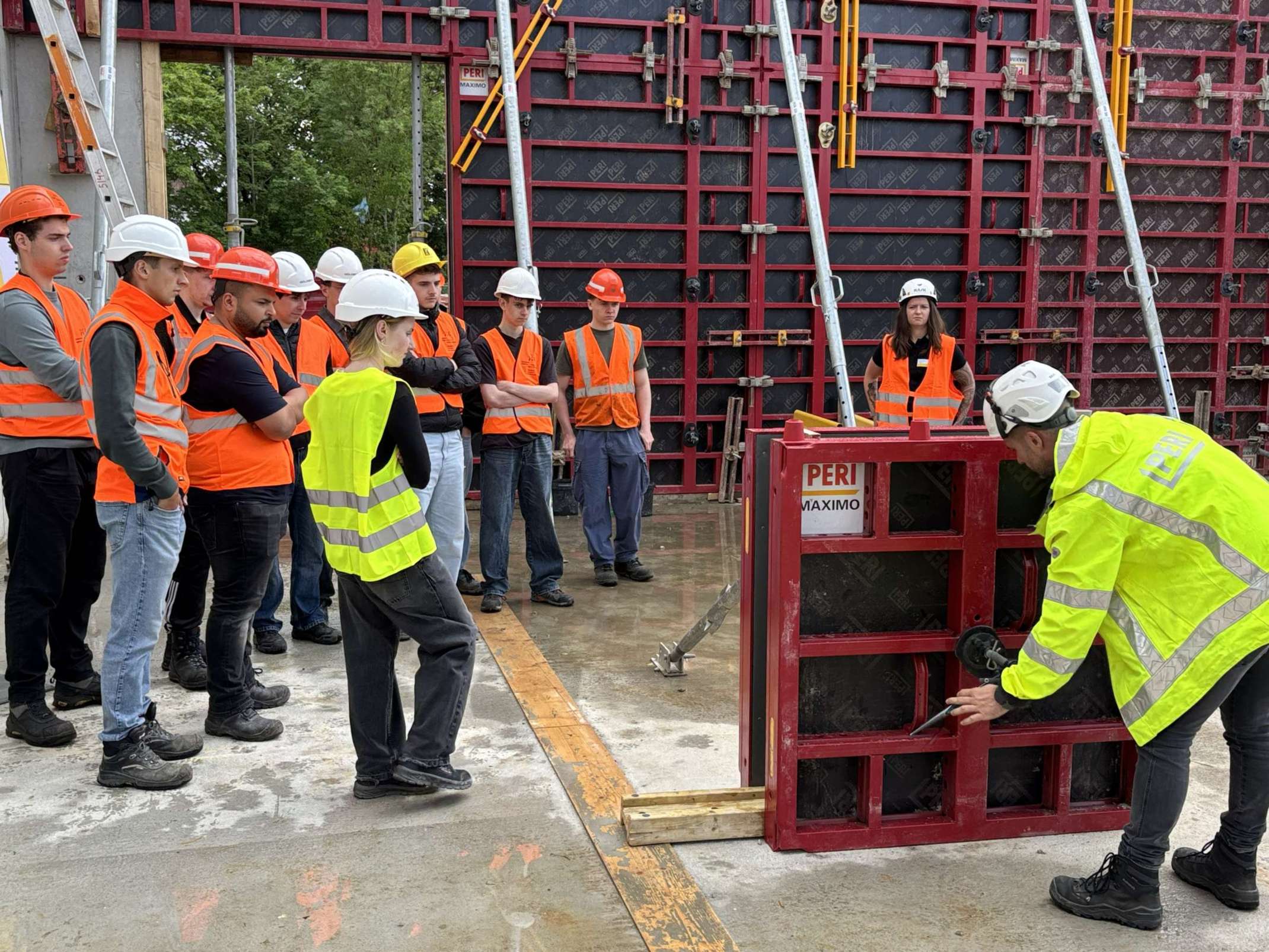 Vorführung Schalungssystem Vorführung Schalungssystem