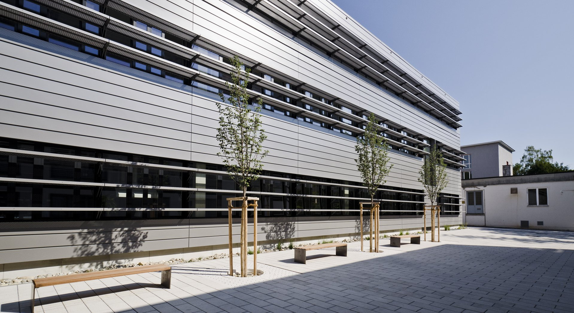 Gebäude F. Foto: Eckhart Matthäus Gebäude F. Foto: Eckhart Matthäus