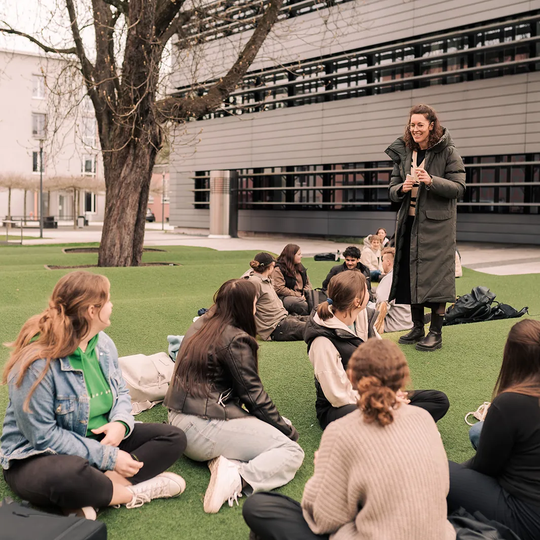 Seminar Group at Wellenwiese with Janine Linßer