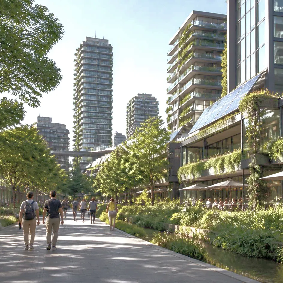 Grüne Smart City