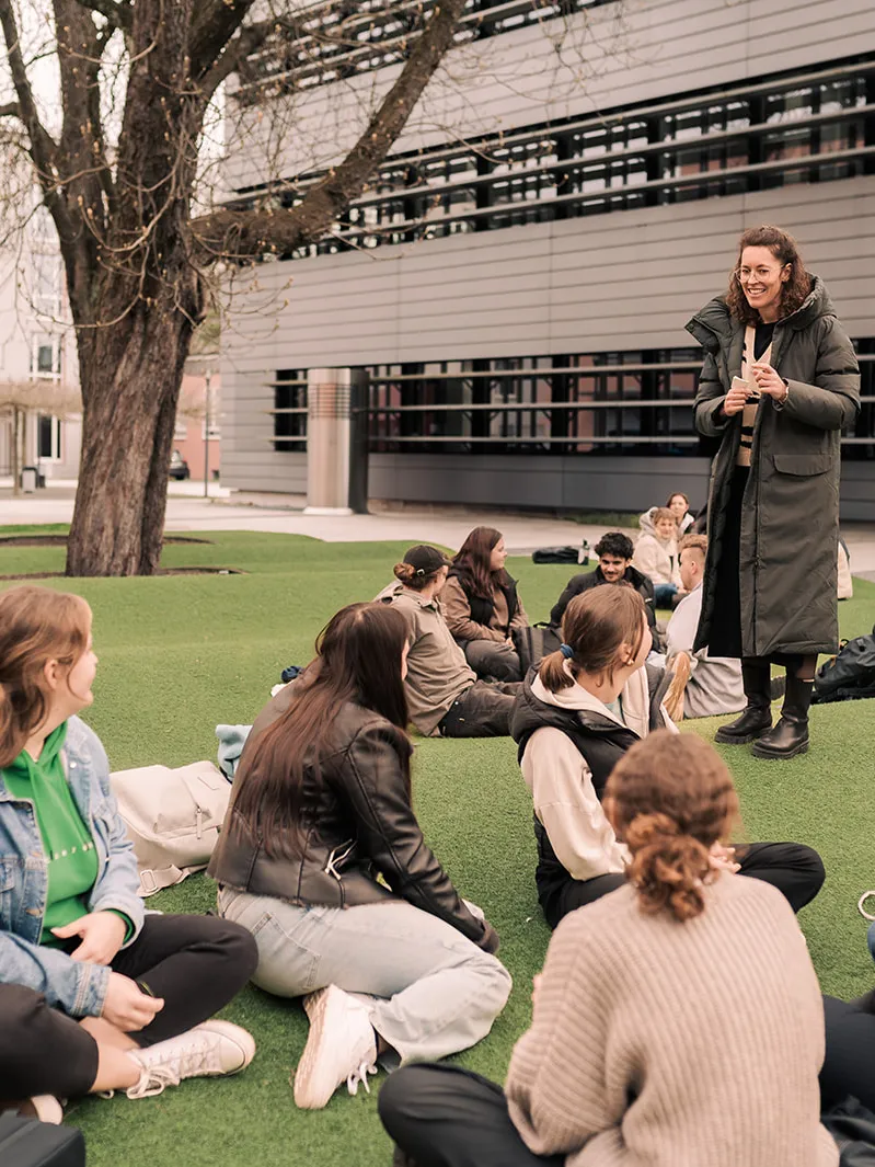 Seminar Group at Wellenwiese with Janine Linßer