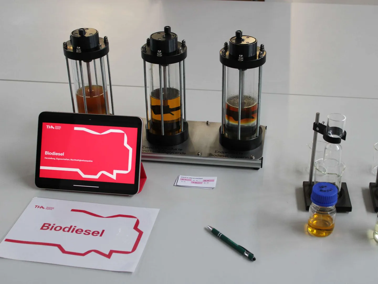 Modell Biodieselherstellung