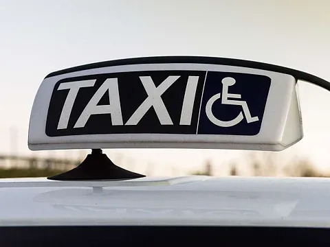 Bild eines Taxis.