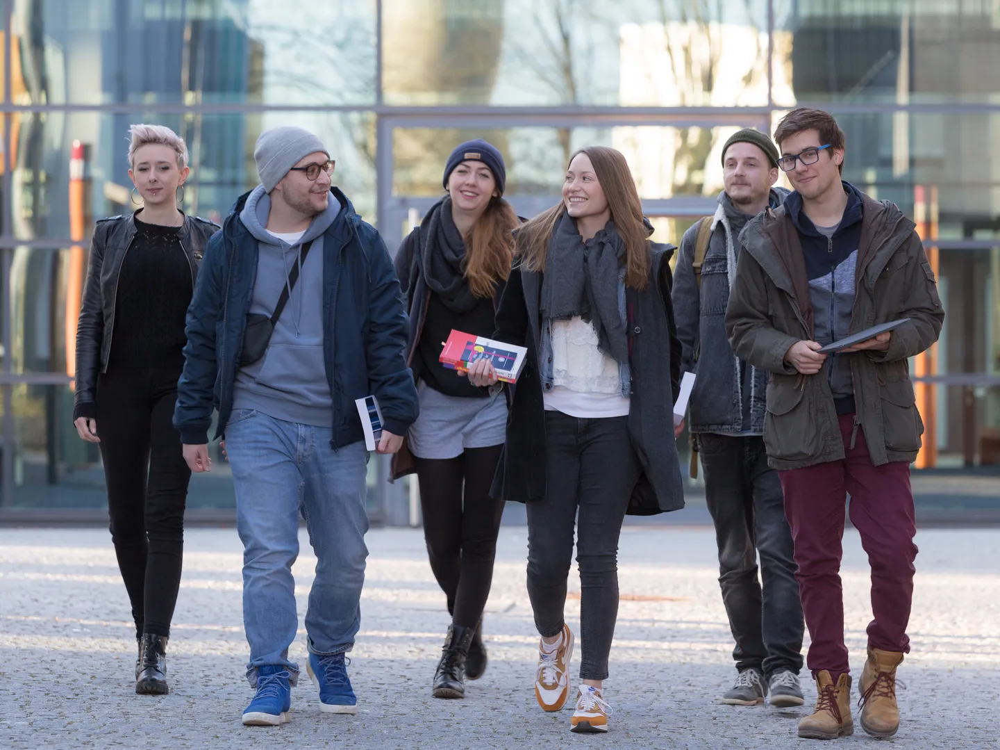 A Group of Students on a Journey Together