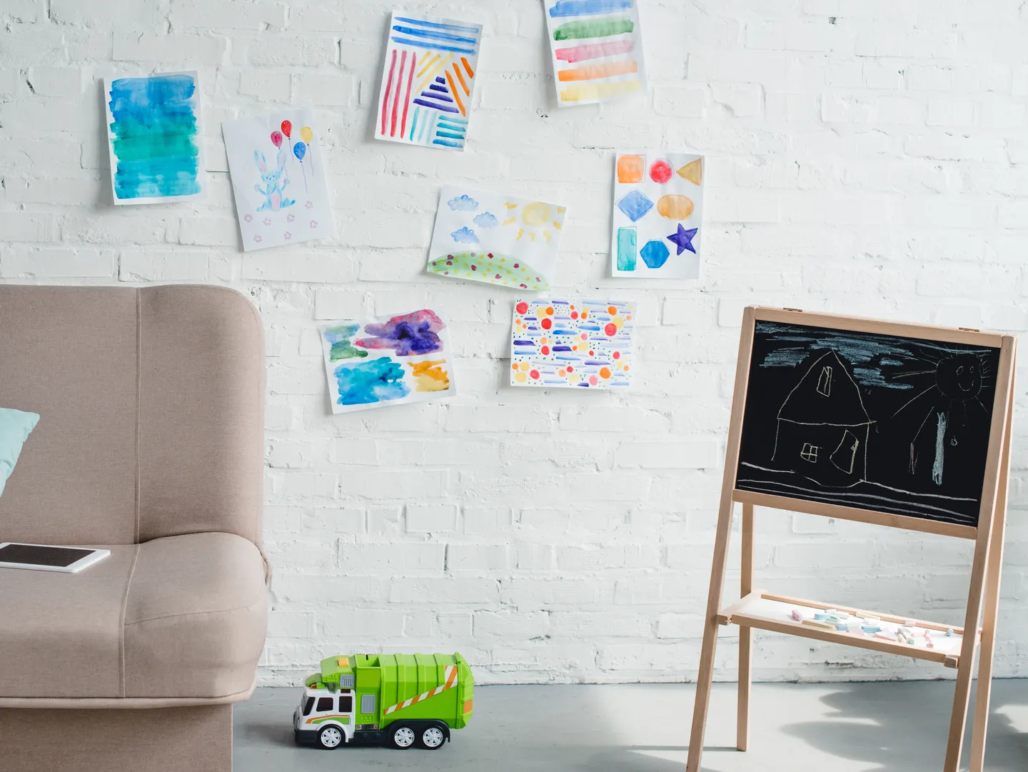 A view of a child's room.