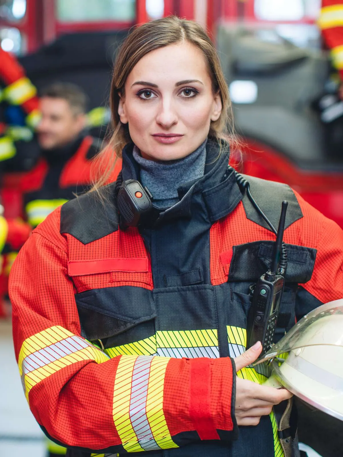 colourbox.de Feuerwehrfrau