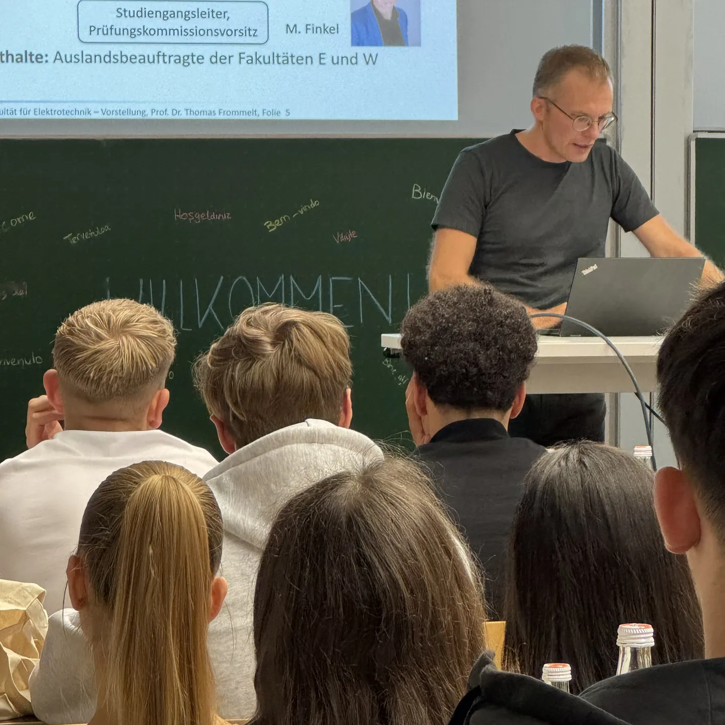 Begrüßung IWI-Studiereden