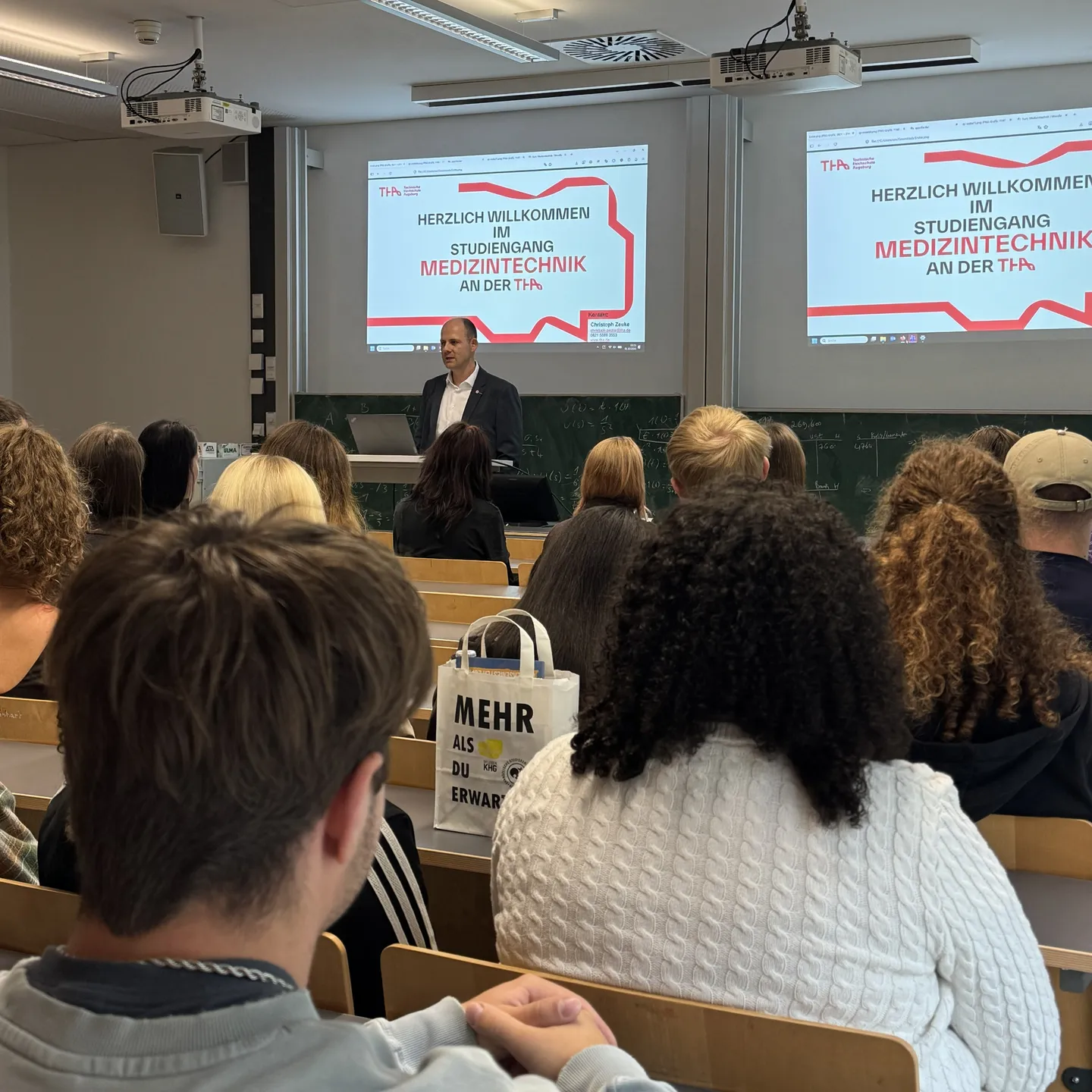 Begrüßung MT-Studiereden