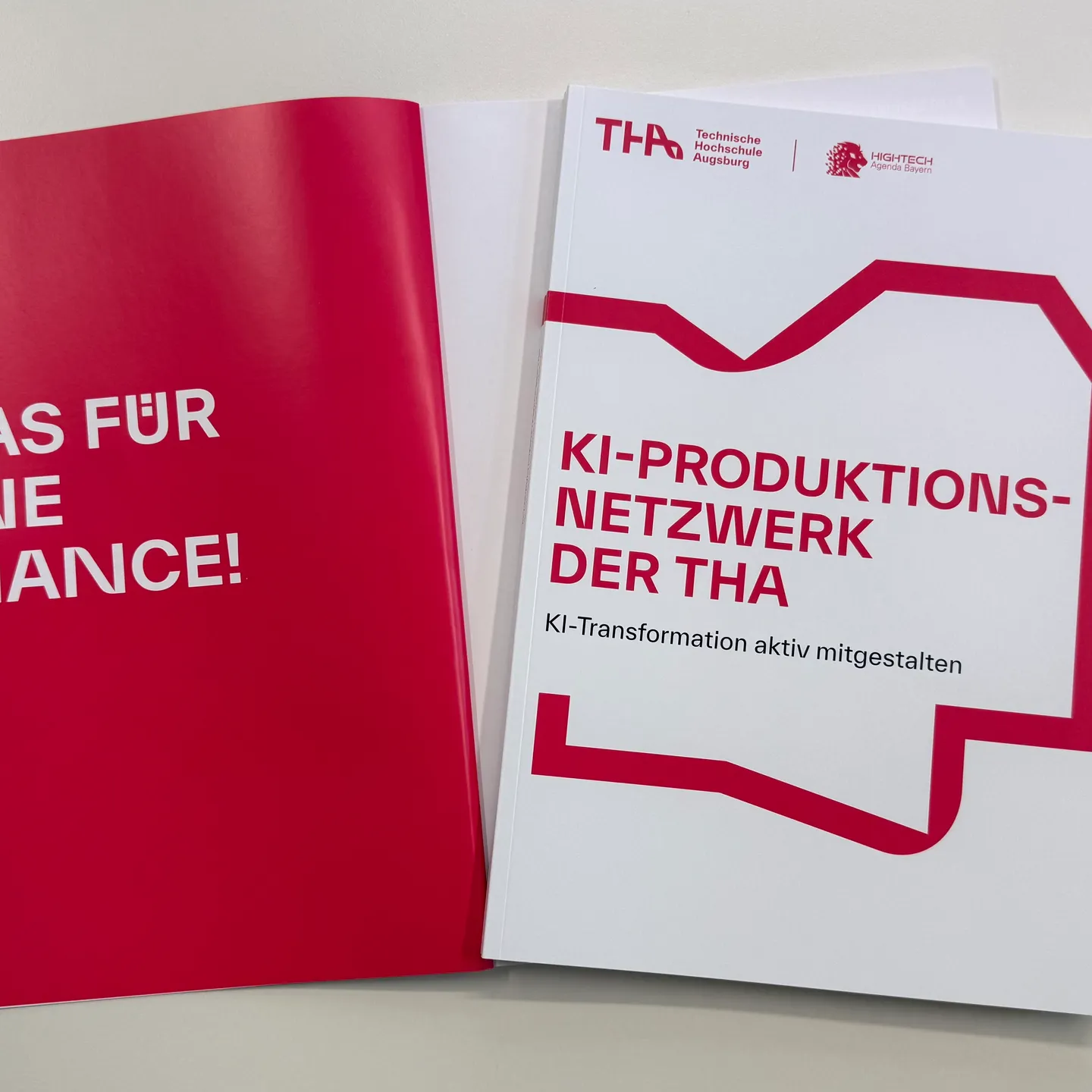 Die Publikation zur ersten Förderphase des KI-PNWs der THA im schicken Corporate Desing der THA