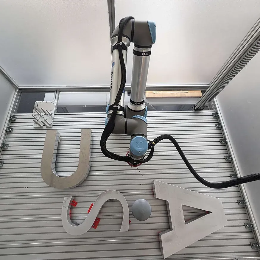 Applikationszelle Cobot im Handwerk