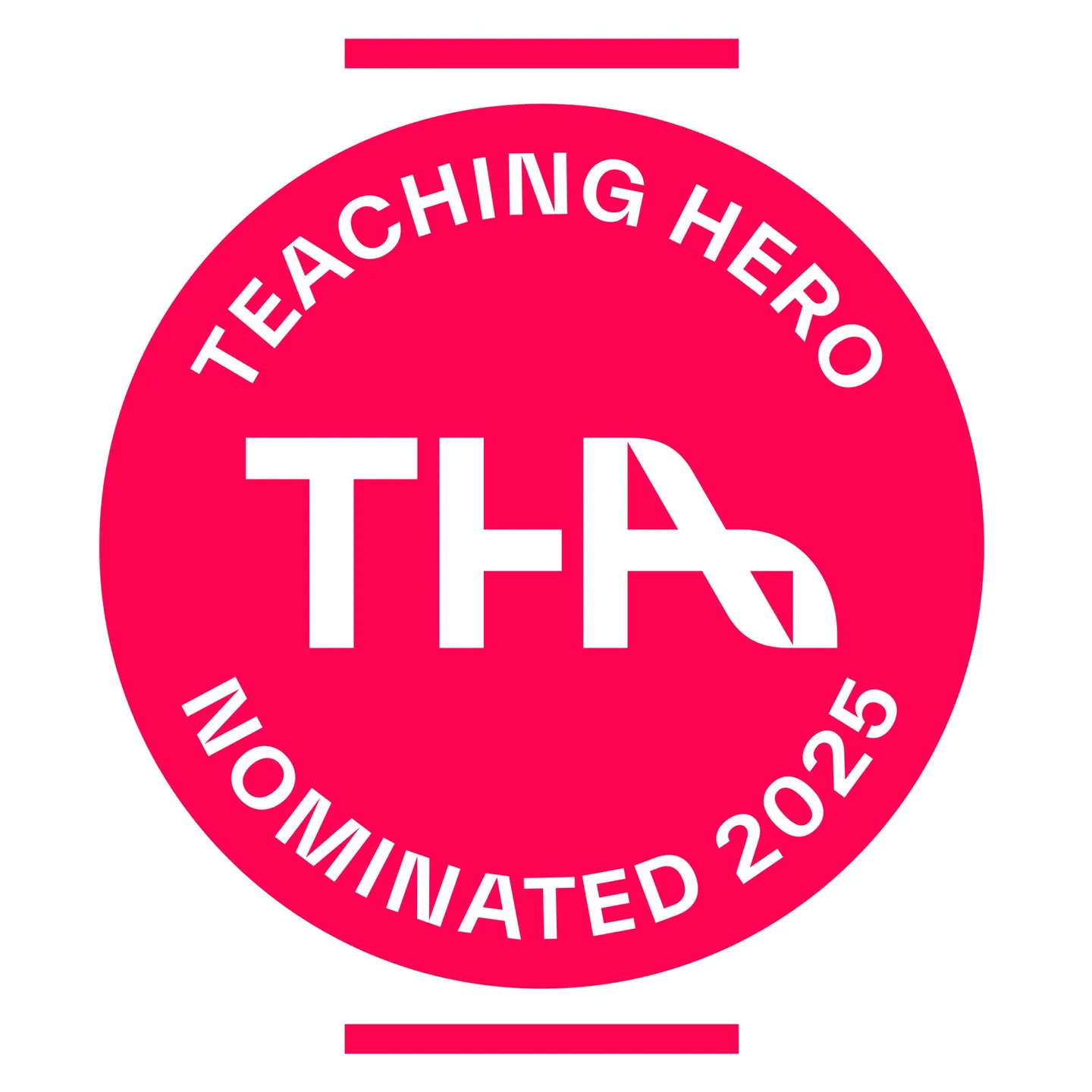 Abzeichen Nominierung Teaching Hero der THA 2025