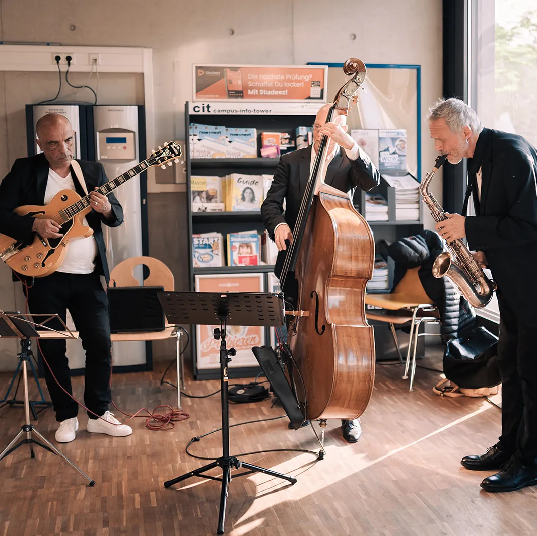 Music Trio at the 2025 Graduation Ceremony for the IT Project and Process Management Program