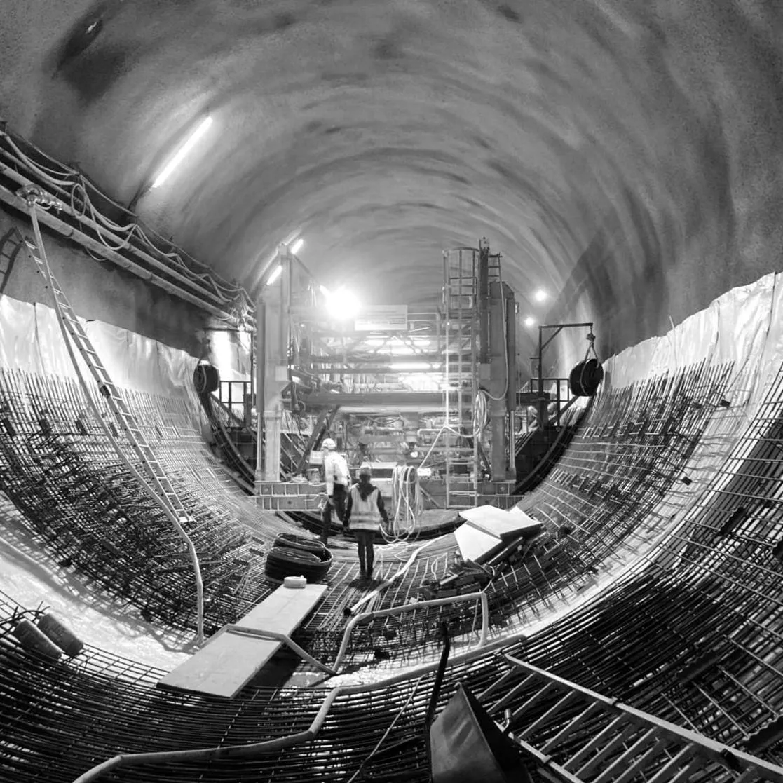 Tunnelbauarbeiten