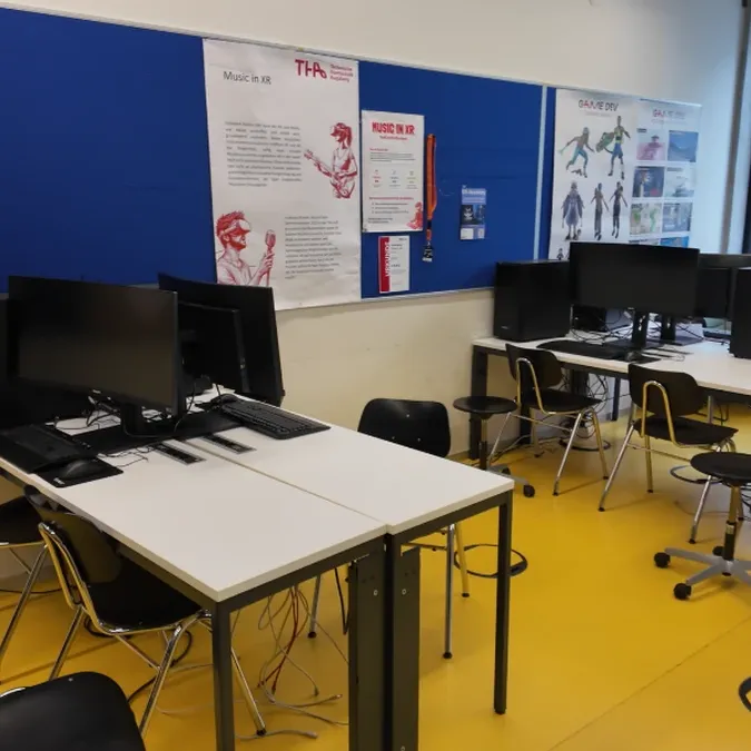 Ausstattung des Artificial Worlds Lab