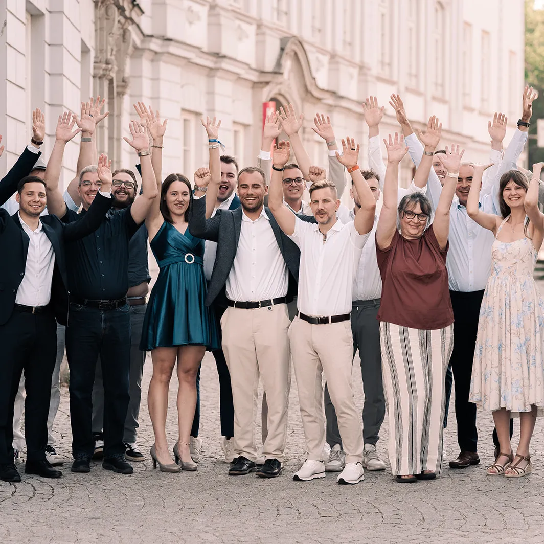 Group photo of the Class of 2026 alumni from the part-time IT Project and Process Management program