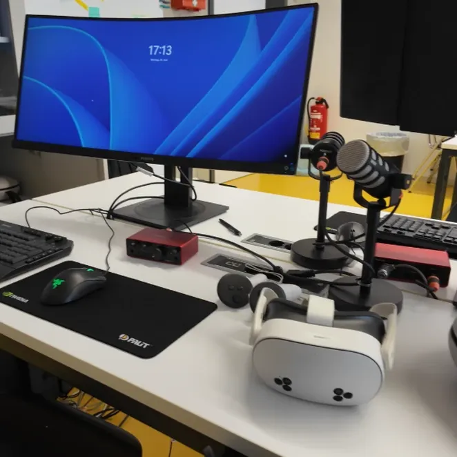 Ausstattung des Artificial Worlds Lab