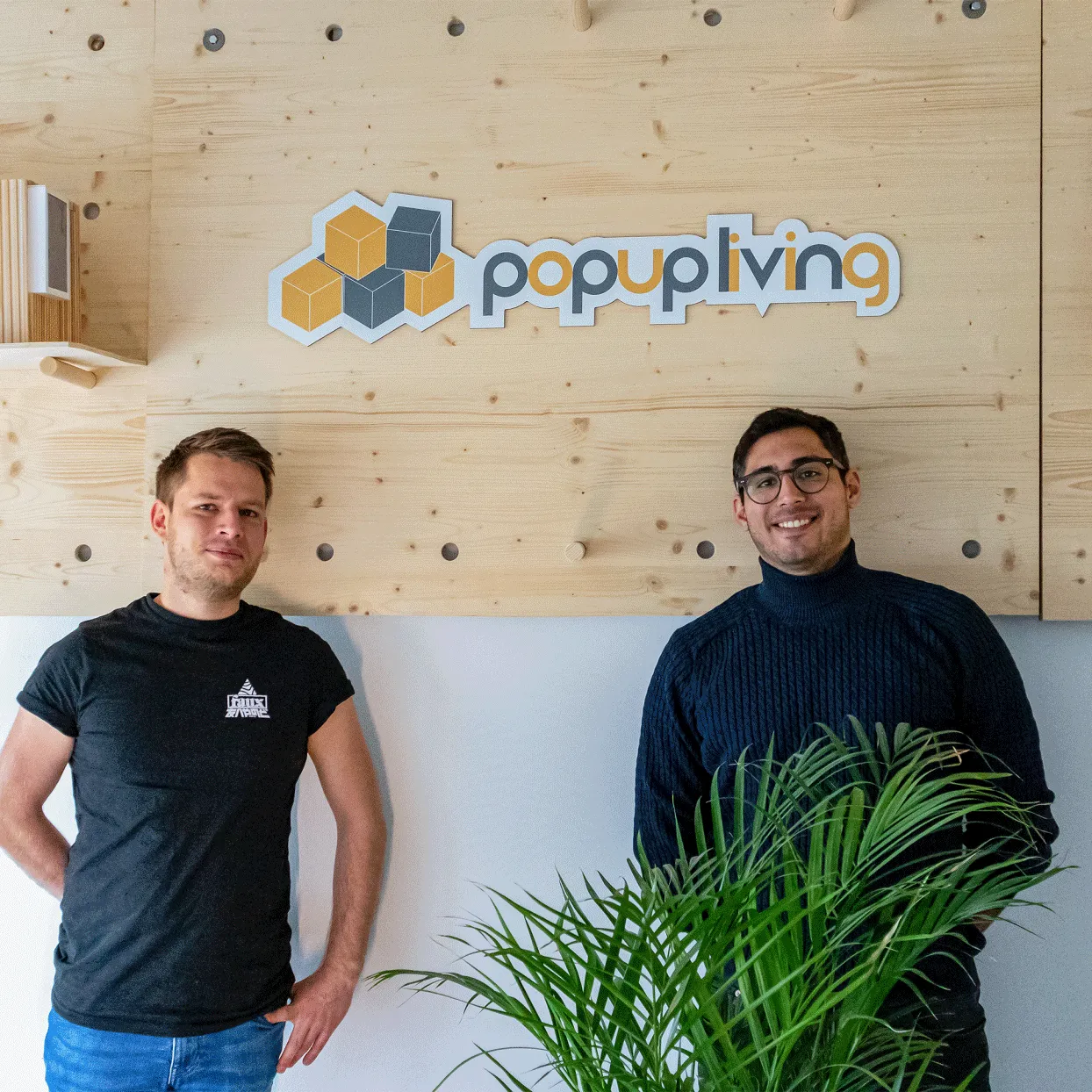 popupliving Logo and Team Members