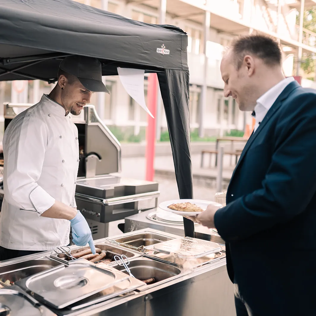 Barbecue Buffet at the 2025 Graduation Ceremony for the IT Project and Process Management Program