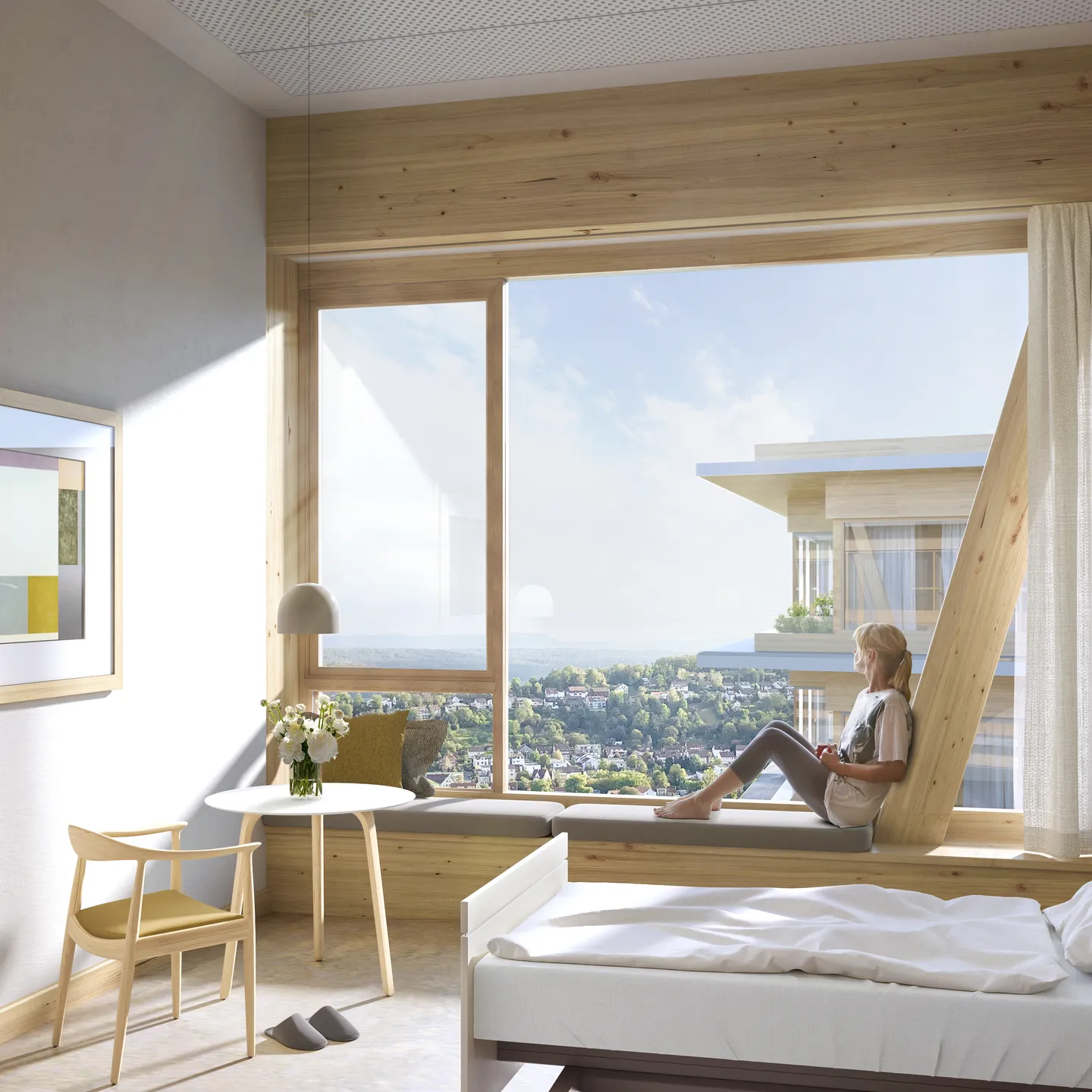 Neue Medizinische Klinik UKT, Tübingen. Foto: © White/ HPP