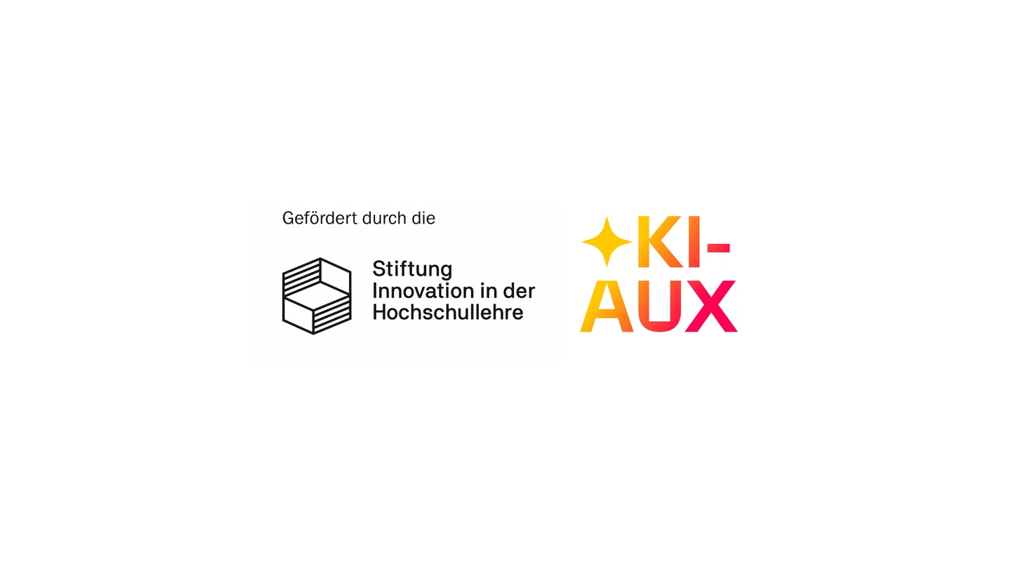 Gefördert durch die Stiftung Innovation in der Hochschullehre – Projekt KI-AUX
