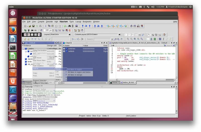  Modelsim Add Waves