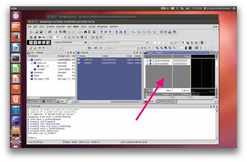  Modelsim Waveform View