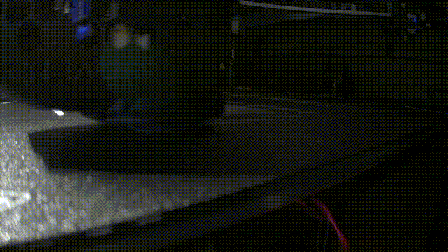 Druckvorgang Timelapse