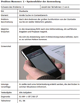 Fehlertabelle