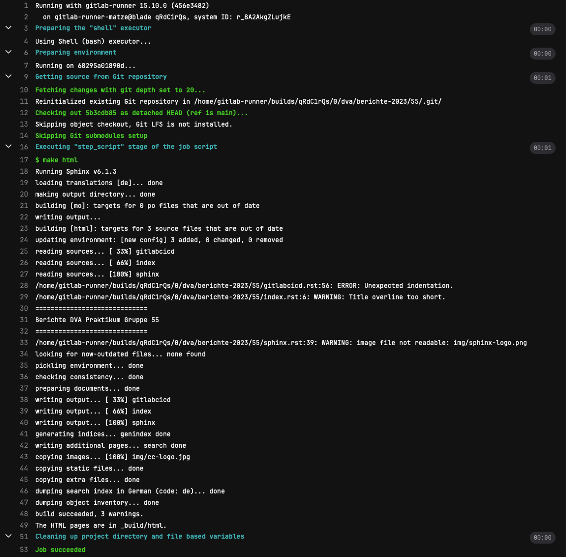 Pipeline Log