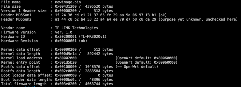 Fertige Firmware