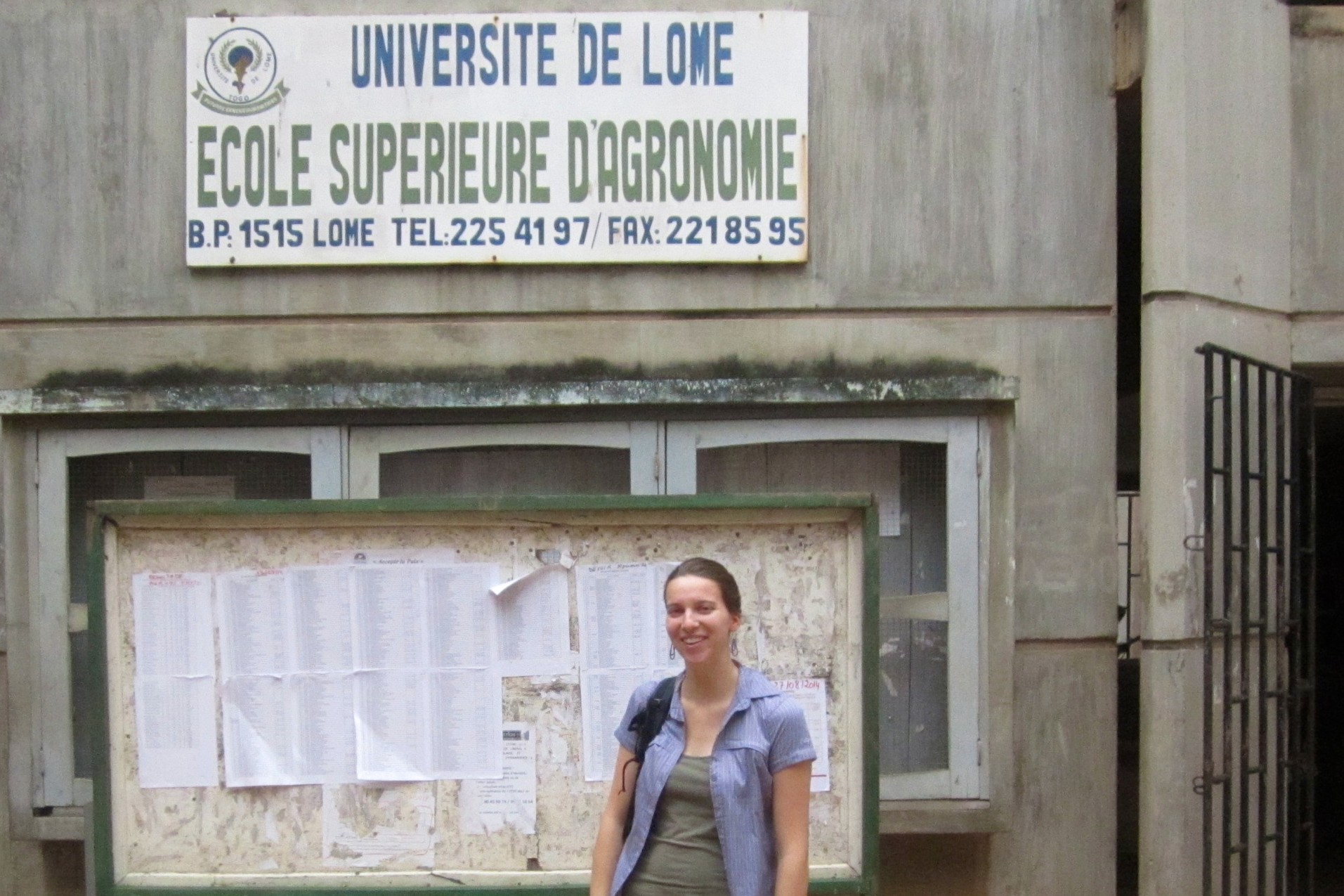 Cornelia Felber - Abschlussarbeit in Togo