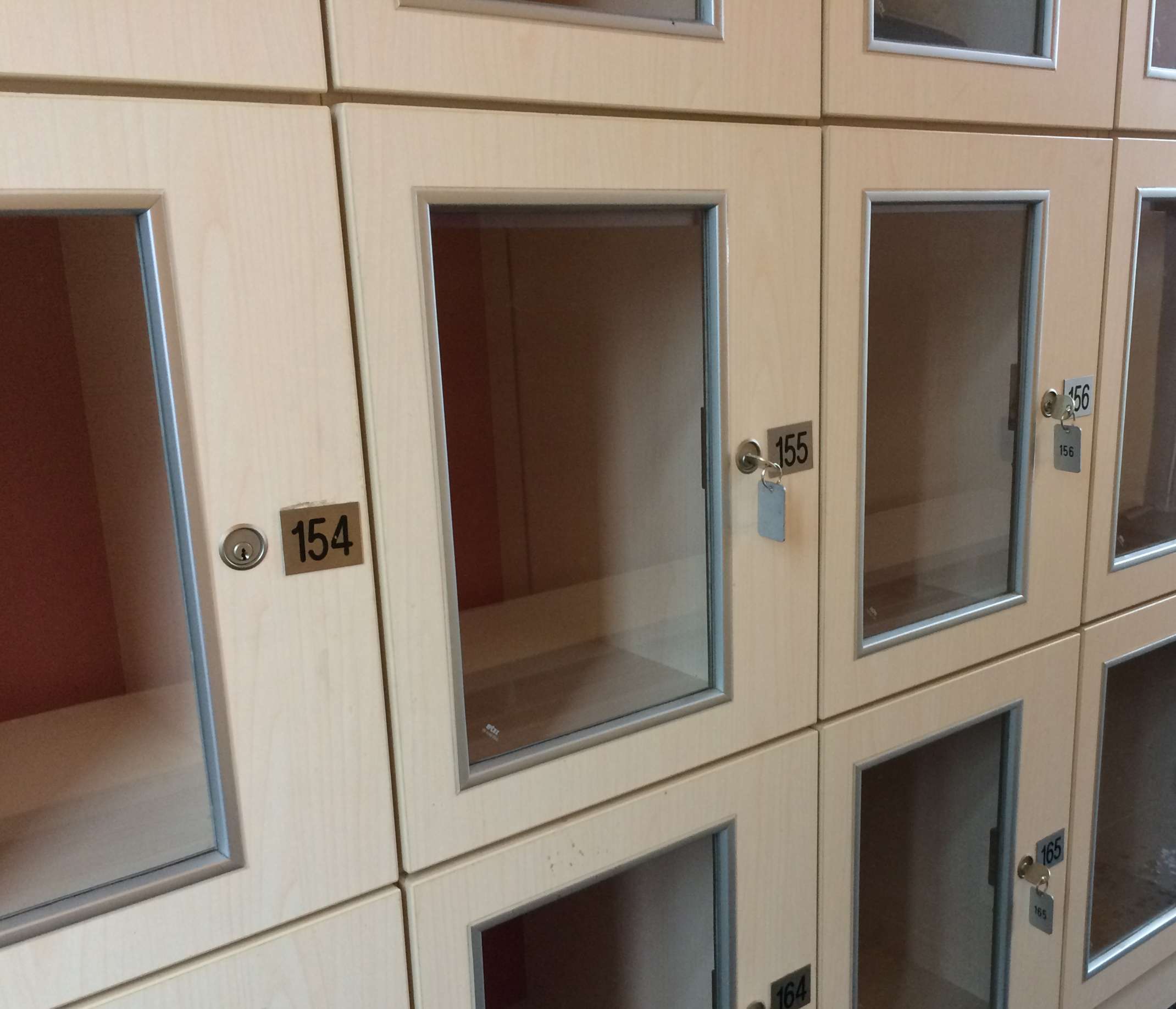 Kurzzeit-Schließfächer Kurzzeit-Schließfächer