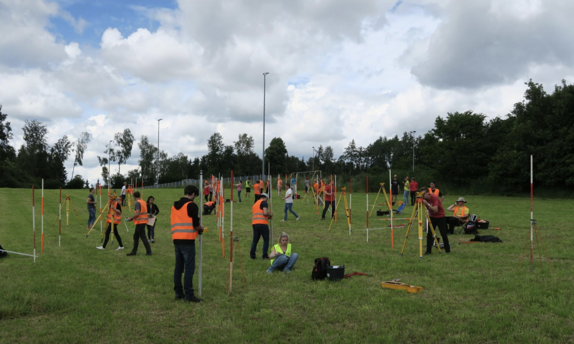 Vermessungsübung, Dr. Weber.