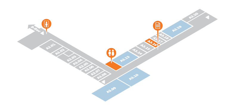 A-Gebäude 2OG A-Gebäude 2OG