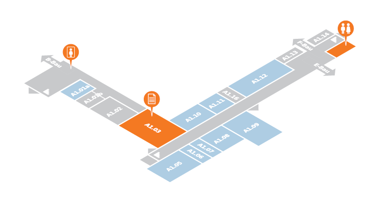 A-Gebäude EG A-Gebäude EG