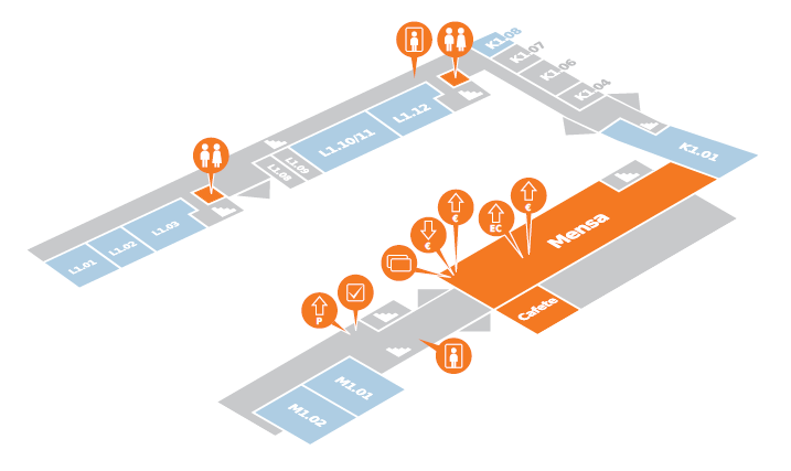 KLM-Gebäude EG KLM-Gebäude EG