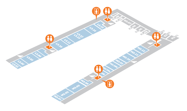 KLM-Gebäude 2.OG KLM-Gebäude 2.OG